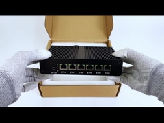 インテル ペンティウム 4405U 6LAN RJ45 ソフトウェア ルーター DDR4 双画面ディスプレイ