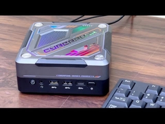 AMD Ryzen R7-7840HS ミニPC デュアルLAN DDR5 64GB ゲーム ミニPC ライト付き