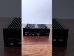 インテル N100 プロセッサ デュアル LAN デュアル COM と トリプル ディスプレイ 産業用 PC