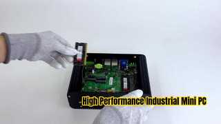 6 COM 2 LAN 14 GPIO を備えたインテル Core i7 8650U プロセッサ産業用 PC