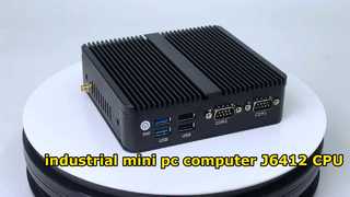 X30G Intel Celeron J6412 産業用 PC (デュアル LAN デュアル COM 搭載)