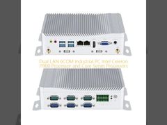 産業用 PC デュアル LAN 6COM ファンレス J1900