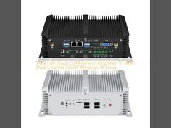 ファンレス産業用 PC デュアル LAN デュアル COM Win10 Linux