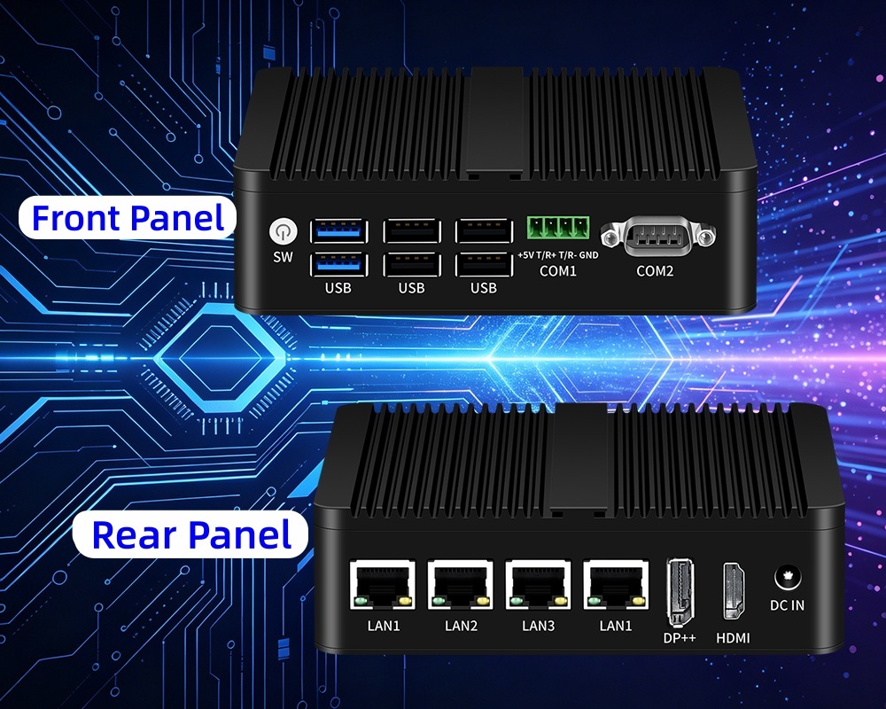 最新の企業ブログについて 4 LAN デュアル COM 産業用 PC が産業用ネットワーク インターフェイス不足の問題を解決
