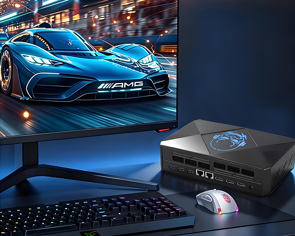 最新の企業ブログについて COMPUTEX 2026 ディスクリートGPU クアッド4K出力とデュアル2.5GLANはミニゲーミングPCの主流の構成になる