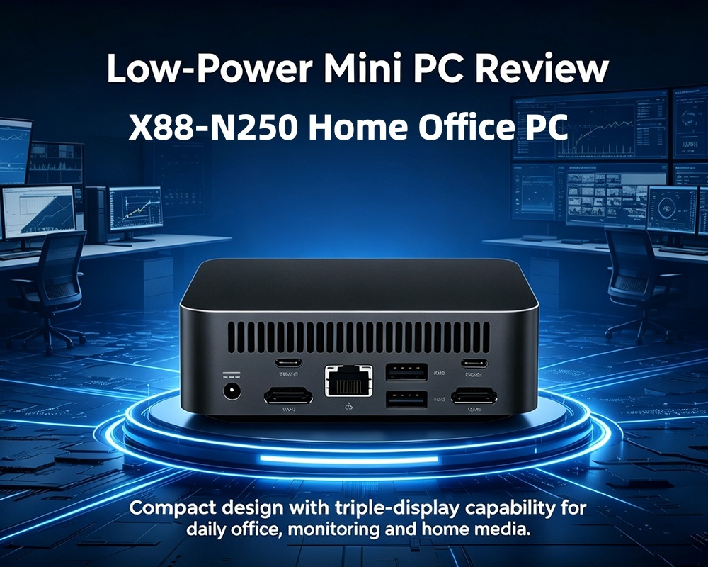 最新の企業ブログについて Low Power Mini PC Review: Solve Pain Points Of Office Multi-Screen Work And Long Time Continuous Operation