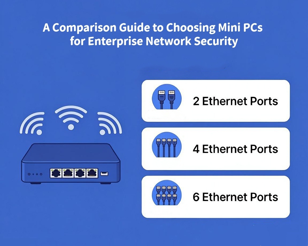 最新の企業ブログについて デュアルLAN 4 LAN または 6 LAN? 企業ネットワークセキュリティのためのミニPCを選択するための比較ガイド
