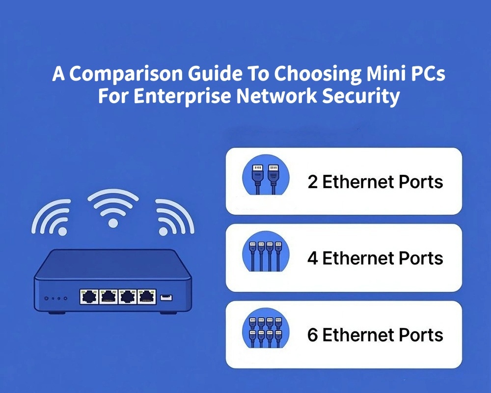 最新の企業ブログについて デュアルLAN 4 LAN または 6 LAN? 企業ネットワークセキュリティのためのミニPCを選択するための比較ガイド