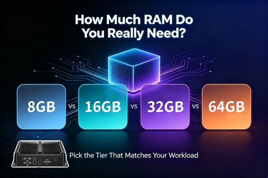最新の企業ブログについて 8GB vs 16GB vs 32GB vs 64GB Mini PC: How Much RAM Do You Really Need?