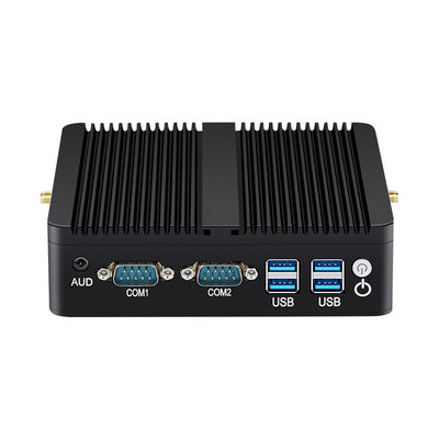 購入 インテルミニインダストリアルファンレスPC DDR4 8G MSATA SSD デュアルLAN HDディスプレイ Linux online manufacture