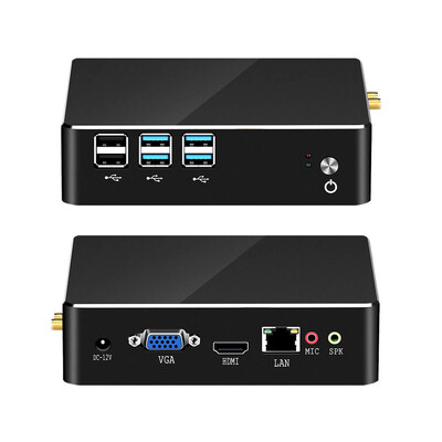 買う ミニPC インテルコアi3 7100Uプロセッサ mSATA SSD DDR3L 16G RAM と冷却ファン オンライン製造