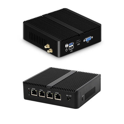 購入 Fanless Firewall Mini PC Router With Celeron N2830 DDR3 8GB RAM Aluminum Chassis online manufacture