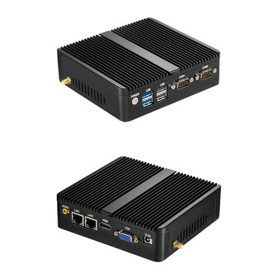 購入 デュアルイーサネット デュアルCOM インダストリアルファンレス PC Windows 10 Linux ミニデスクトップ online manufacture