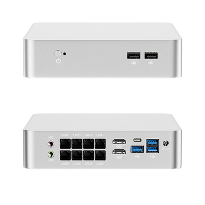 購入 Intel Core i7-8705G With 8 LAN 2 HDMI 1 DC DDR4 64GB RAM Industrial Mini PC online manufacture