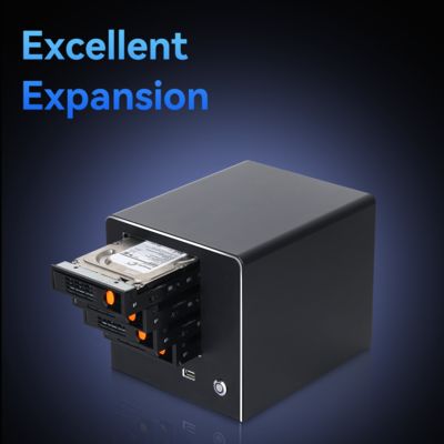 購入 NASサーバー N2940 シングルネットワーク 4 ベイ ホスト 接続 ストレージ 囲み オンライン製造