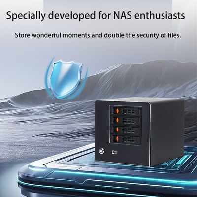 購入 3-ネットワーク 6-ベイ ホスト ネットワークアタッチストレージエンクロージャ搭載 NAS サーバー N100 オンライン製造