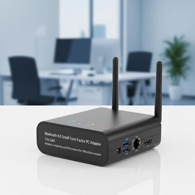 購入 Bluetooth 40 Small Form Factor PC アダプタ 12V 24A ワイヤレス接続とオフィス環境のためのパフォーマンスを提供する オンライン製造