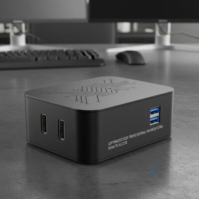 購入 プロワークステーションとリモートアクセスに最適化された2xUSB3.0ポートを含む2つのHDMIミニチュアパーソナルコンピュータ オンライン製造