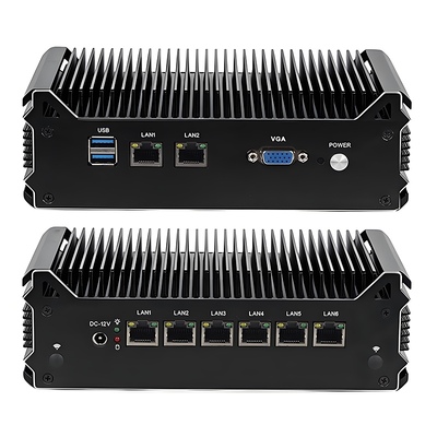 買う Intel Celeron 3865U プロセッサ ソフトルーター 8 LAN 1 リセット ボタン オンライン製造