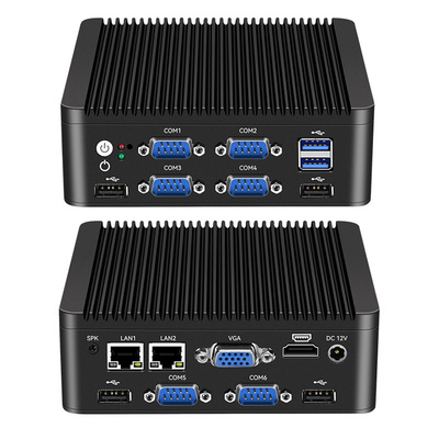 買う インテル N5000 J4125 4コアミニPC デュアルLAN 6 COM と DDR4 8G まで オンライン製造