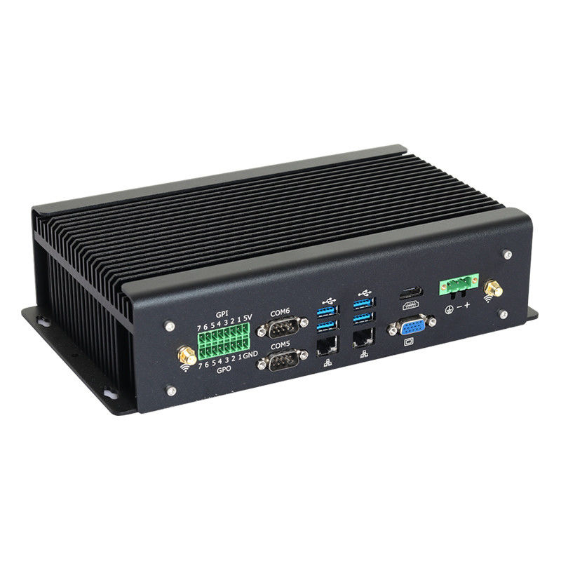 ファンレス　ミニPC　 I7-1165G7 ６LAN ミニ産業用PC,ファンレス,Intel i7-1165G7,n100,6x2.5g