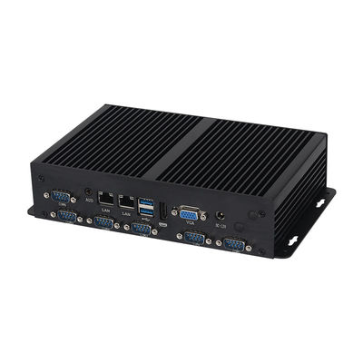 デュアルLAN 6COM ファンレス インテルミニPCコアシリーズ セレロン 3855Uプロセッサ MSATA SSD