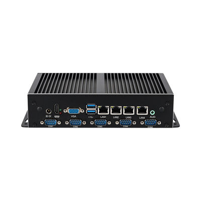 インテルシリーズ ファンのない産業用ミニコンピュータ 4 ギガビットイーサネット LAN 6COM