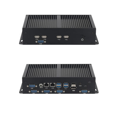 DDR4 ファンのないインダストリアルミニPC デュアルLAN 6COM インテルコアセレロンシリーズ