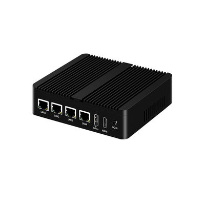 インテル N100 プロセッサー 扇風機なし 産業用ミニコンピュータ デュアルCOM DDR4 RAM 4LAN