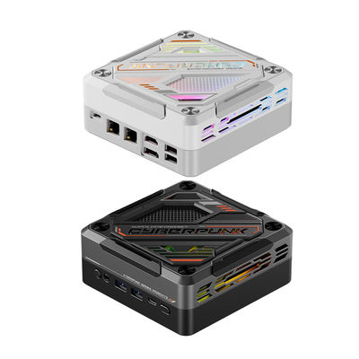 AMD Ryzen R7 7840HS ミニPC デュアルLAN DDR5 64GB ゲーム ミニPC ライト付き