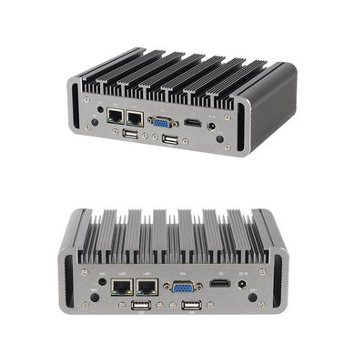 インテルセレロンJ6412とコアi5-6200U ミニPC ファンのない産業サポート OEM&ODM