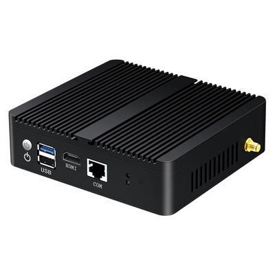 インテル ファンレス ミニ PC ルーター Pfsense 6 LAN 8G メモリと RJ45 コンソール
