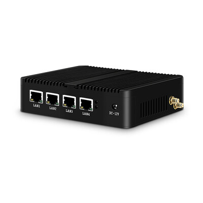 Intel J1900 ミニPC ファイアウォール PFsense 4ギガビットLAN Win10 デュアルディスプレイ対応
