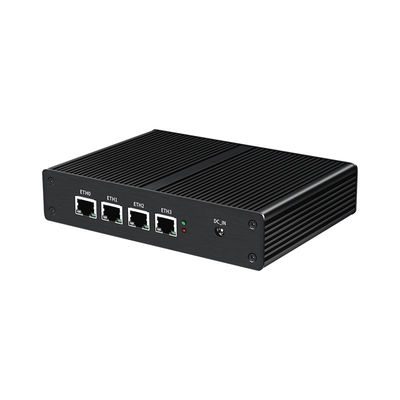 4つの2.5GbE RJ45 LAN ファイアウォール DDR5 ミニPC HD 双画面ディスプレイをサポート