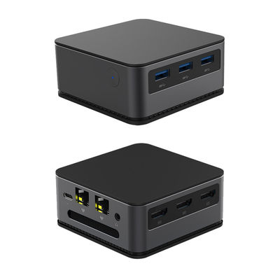 インテル アルダーレイク N95 4コア 4スレッドミニPC LPDDR5 12G 2 イーサネットとWiFi