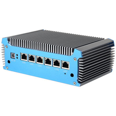 Intel Celeron 3865Uソフトルーター ミニPC 6 RJ45 i211AT ギガビット LAN と DDR4 RAM