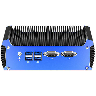 デュアルLAN デュアルCOM インテルファンレスミニPC DDR3 RAM 8GBまで Linux と mSATA
