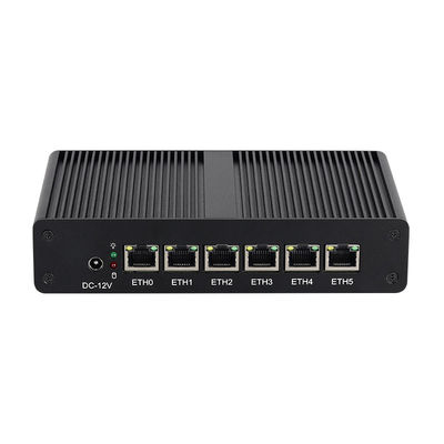 インテル ペンティウム 4405U 6LAN RJ45 ソフトウェア ルーター DDR4 双画面ディスプレイ
