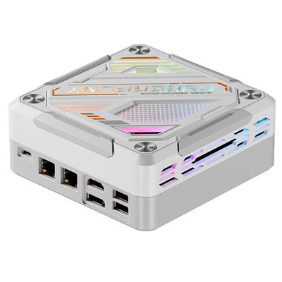 双面2.5Gイーサネット AMDゲームコンピュータ M2 SSD と WiFi 4K HD ディスプレイをサポート