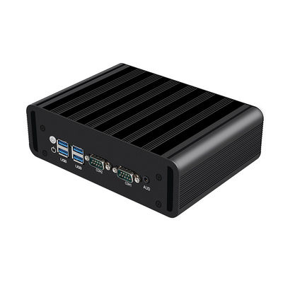 インテルコアi3i5i7 プロセッサ 2LAN 2COM RS485 付きのファンレス産業用ミニPC