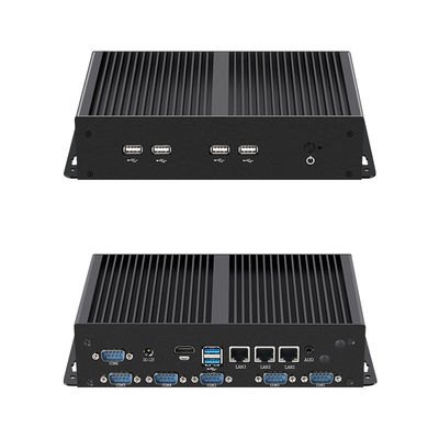 インテルセレロンJ6412 16GB RAM 3つのイーサネットと扇風機のない冷却