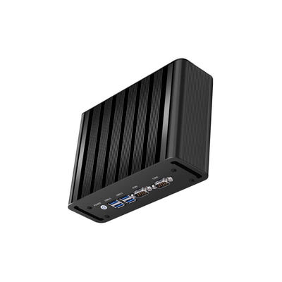 2LAN 2COM 扇風機のない産業用PC インテルコアi5 プロセッサ アルミニウム・シャシ コンピュータ