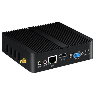 シングルイーサネット ファンレス ミニPC 6USBインターフェイス 家庭用オフィス用のプロタブルコンピュータ