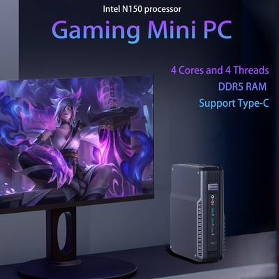 インテル ADL-N & TWL N150 ゲームPC デュアルLAN DDR5 16GB RAM