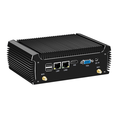 インテルコアi3 8130U ミニPC 16 GB 6 USB 1 HD ファンのない産業用PC