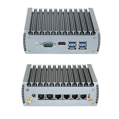 Intel I5 1145G7 プロセッサ 6 つのLAN 1 つのCOM と 1 つのHDMI インダストリアル ミニ PC