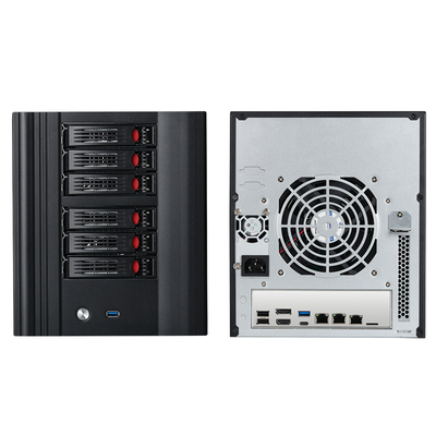 NAS Server N150 6-Bay ホスト インターフェイス NAS ネットワーク 接続 ストレージ 囲み