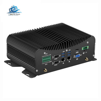 10th Gen Intel Core i7 Industrial Mini PC with 128G mSATA SSD and 8G DDR4 RAM for Rugged Applications