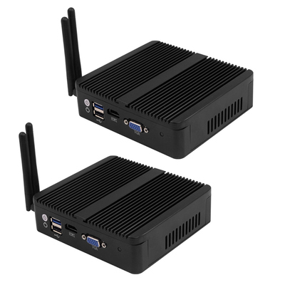 Intel J1900 ミニPC ファイアウォール PFsense 4ギガビットLAN Win10 デュアルディスプレイ対応